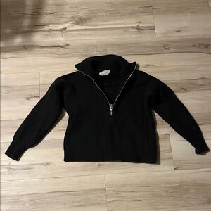 Everlane Black Knit Sweater